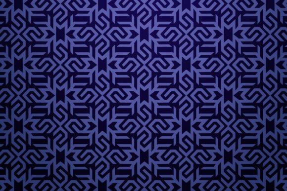 Abstract Geometric Patterns with Stripes