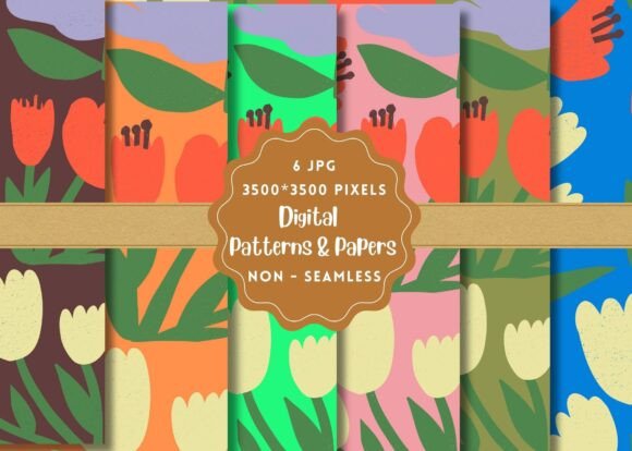 Evaluating Pressed Flowers Digital Paper Patterns for Creative Projects