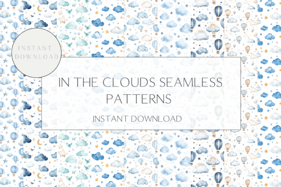 In the Clouds Nursery Patterns