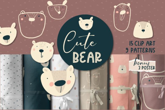 Mastering Cute Bear Clip Art Patterns for Versatile Creative Projects