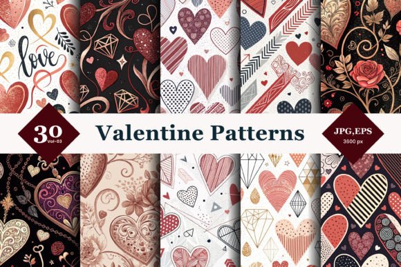 Valentine Seamless Patterns 03: A Comprehensive Review
