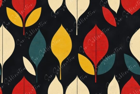 Vibrant Artistic Leaf Patterns Seamless: A Bold Statement for Modern Design