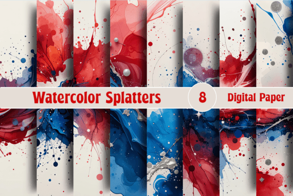 Watercolor Splatters Digital Patterns: A Practical Guide to Elevating Your Creative Projects
